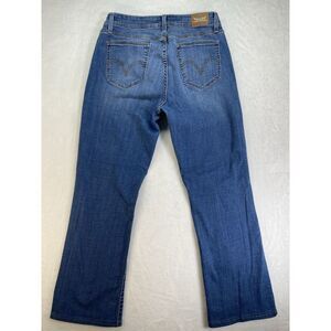 LEVI'S 529 CURVY BOOTCUT Jeans -‎ W32 - Blue - Good Condition - hemmed